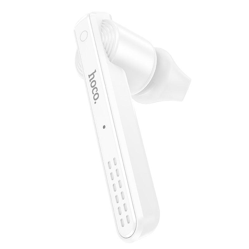 Business Style Bluetooth 5.1 Earphone Single Handsfree Wireless Bluetooth Headset Concise Wireless Earbuds With Microphone Bluetooth Over Ear Headphones, Wireless 5.0/Wired Headset, 55Hrs Playtime,Deep Bass, Soft Earmuffs & Light Weight, Stevvex