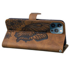 Butterfly Leather Flip Cover For iPhone 14  X XS XR 13 12 11 Pro Max 12 MINI Phone Wallet Case PU Leather Wallet Case Butterfly Flower Pattern Design Magnetic Flip Case Shockproof Protective Cover