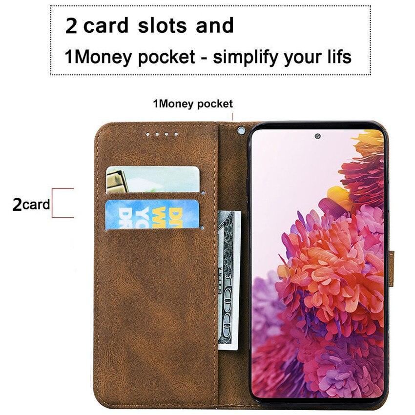 Butterfly Leather Flip Cover For Xiaomi Mi11 Redmi Note 9T 9 9A 9S 8 Pro 8A POCO X3 NFC M3 F3 10 Pro Lite Phone Wallet Book Case Retro Leather Flip Magnetic Mobile Phone Case Stevvex
