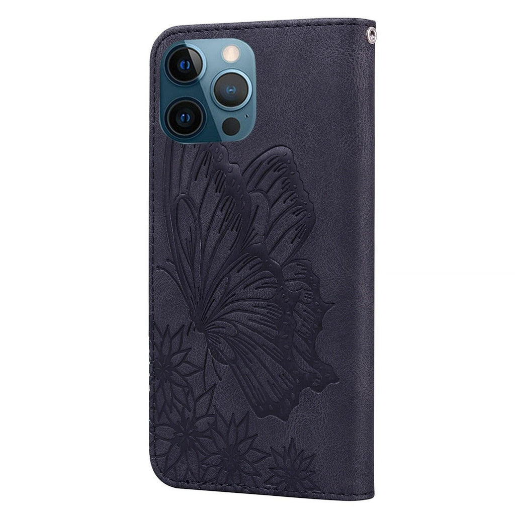 Butterfly Leather Flip Cover For Xiaomi Mi11 Redmi Note 9T 9 9A 9S 8 Pro 8A POCO X3 NFC M3 F3 10 Pro Lite Phone Wallet Book Case Retro Leather Flip Magnetic Mobile Phone Case Stevvex
