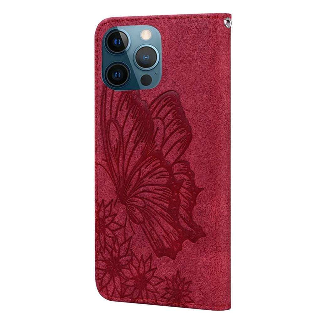 Butterfly Leather Flip Cover For Xiaomi Mi11 Redmi Note 9T 9 9A 9S 8 Pro 8A POCO X3 NFC M3 F3 10 Pro Lite Phone Wallet Book Case Retro Leather Flip Magnetic Mobile Phone Case Stevvex