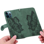 Butterfly Leather Flip Cover For Xiaomi Mi11 Redmi Note 9T 9 9A 9S 8 Pro 8A POCO X3 NFC M3 F3 10 Pro Lite Phone Wallet Book Case Retro Leather Flip Magnetic Mobile Phone Case Stevvex