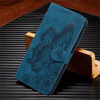 Butterfly Leather Flip Cover For Xiaomi Mi11 Redmi Note 9T 9 9A 9S 8 Pro 8A POCO X3 NFC M3 F3 10 Pro Lite Phone Wallet Book Case Retro Leather Flip Magnetic Mobile Phone Case Stevvex