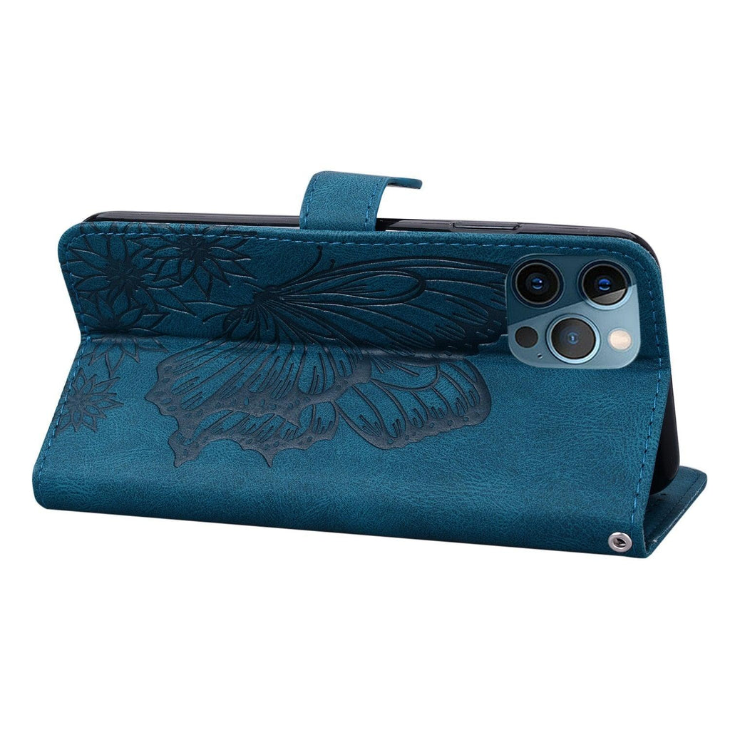 Butterfly Leather Flip Cover For Xiaomi Mi11 Redmi Note 9T 9 9A 9S 8 Pro 8A POCO X3 NFC M3 F3 10 Pro Lite Phone Wallet Book Case Retro Leather Flip Magnetic Mobile Phone Case Stevvex