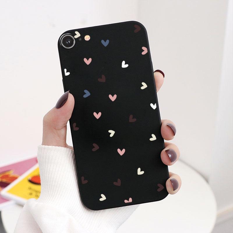 Butterfly Pattern Design Trendy Mobile Phone Case Protective Case For iPhone 7 8 SE 2020 Flower Cartoon Celular Case For iPhone7 8 SE2020 se 2020 se2020 A1778 A1660 A1779 Silicon Matte TPU Cover Stevvex