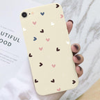 Butterfly Pattern Design Trendy Mobile Phone Case Protective Case For iPhone 7 8 SE 2020 Flower Cartoon Celular Case For iPhone7 8 SE2020 se 2020 se2020 A1778 A1660 A1779 Silicon Matte TPU Cover Stevvex