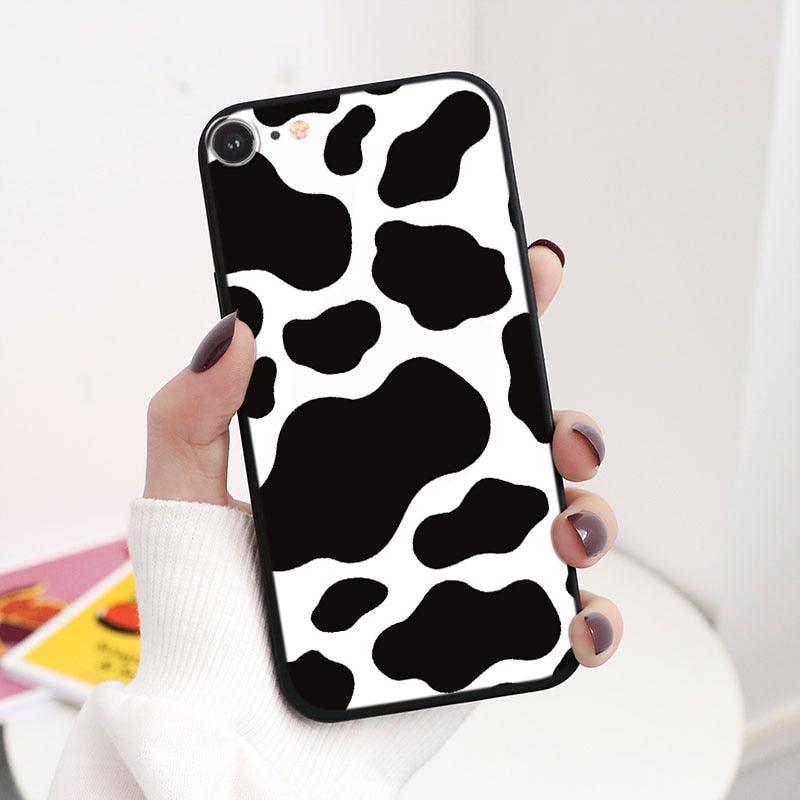 Butterfly Pattern Design Trendy Mobile Phone Case Protective Case For iPhone 7 8 SE 2020 Flower Cartoon Celular Case For iPhone7 8 SE2020 se 2020 se2020 A1778 A1660 A1779 Silicon Matte TPU Cover Stevvex