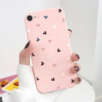 Butterfly Pattern Design Trendy Mobile Phone Case Protective Case For iPhone 7 8 SE 2020 Flower Cartoon Celular Case For iPhone7 8 SE2020 se 2020 se2020 A1778 A1660 A1779 Silicon Matte TPU Cover Stevvex