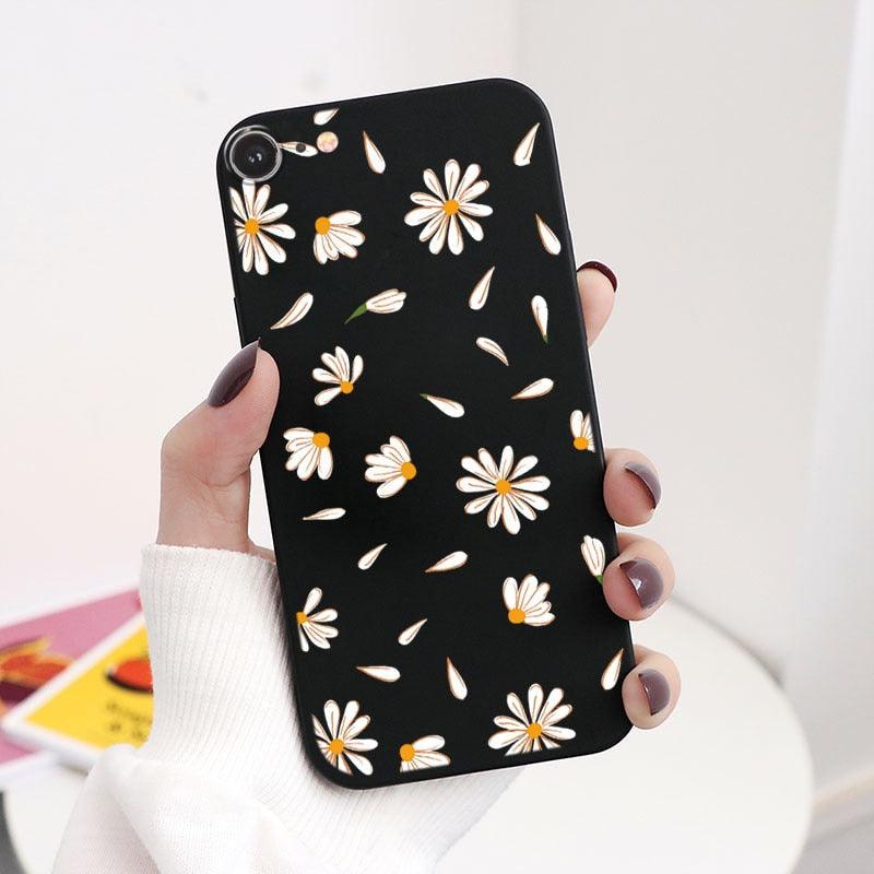 Butterfly Pattern Design Trendy Mobile Phone Case Protective Case For iPhone 7 8 SE 2020 Flower Cartoon Celular Case For iPhone7 8 SE2020 se 2020 se2020 A1778 A1660 A1779 Silicon Matte TPU Cover Stevvex
