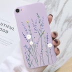 Butterfly Pattern Design Trendy Mobile Phone Case Protective Case For iPhone 7 8 SE 2020 Flower Cartoon Celular Case For iPhone7 8 SE2020 se 2020 se2020 A1778 A1660 A1779 Silicon Matte TPU Cover Stevvex