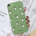 Butterfly Pattern Design Trendy Mobile Phone Case Protective Case For iPhone 7 8 SE 2020 Flower Cartoon Celular Case For iPhone7 8 SE2020 se 2020 se2020 A1778 A1660 A1779 Silicon Matte TPU Cover Stevvex