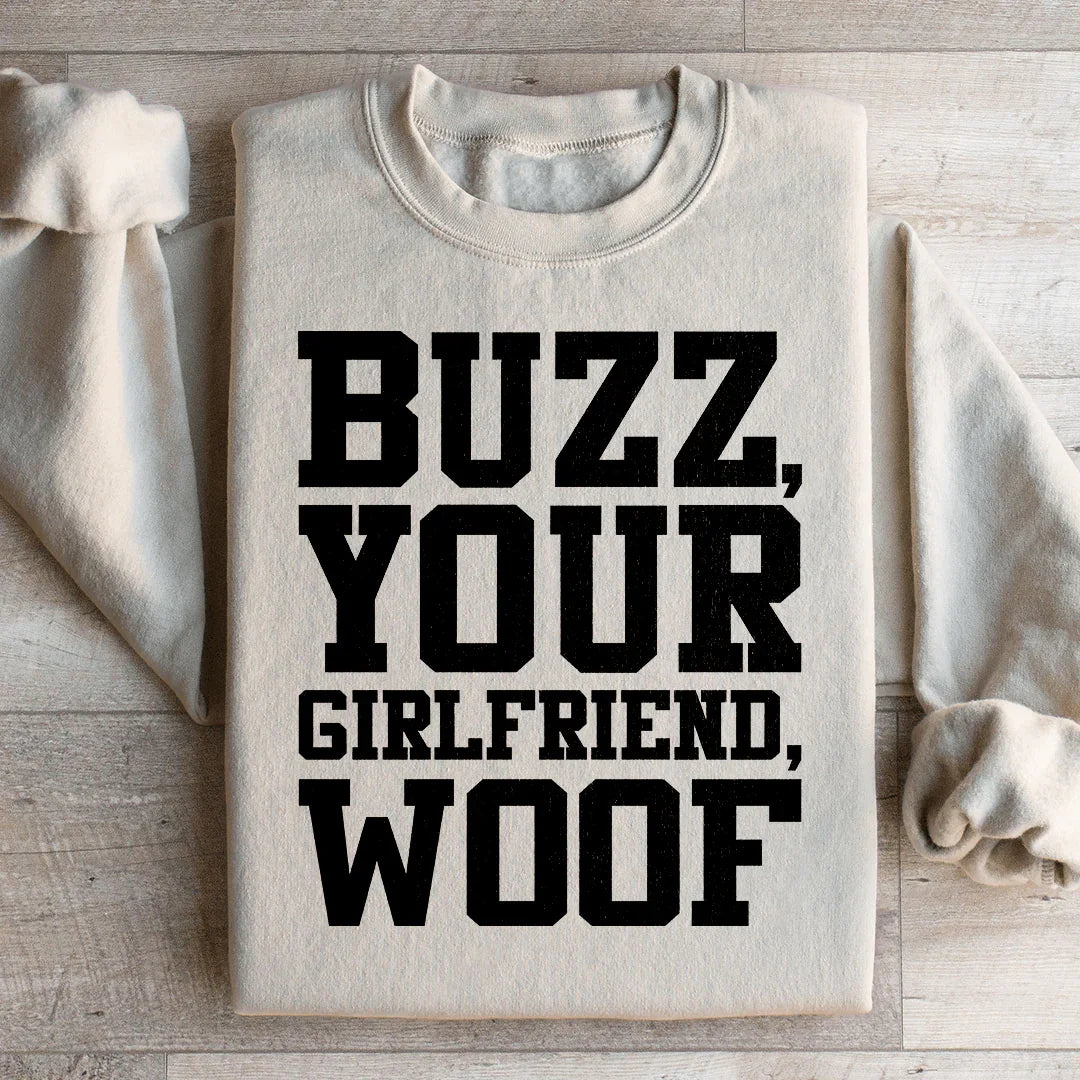 Buzz Your Girlfriend Sweatshirt Peachy Sunday