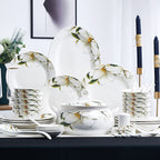 Ceramic Bowls And Saucers Set Bone China Bowls And Plates Pi-Mart