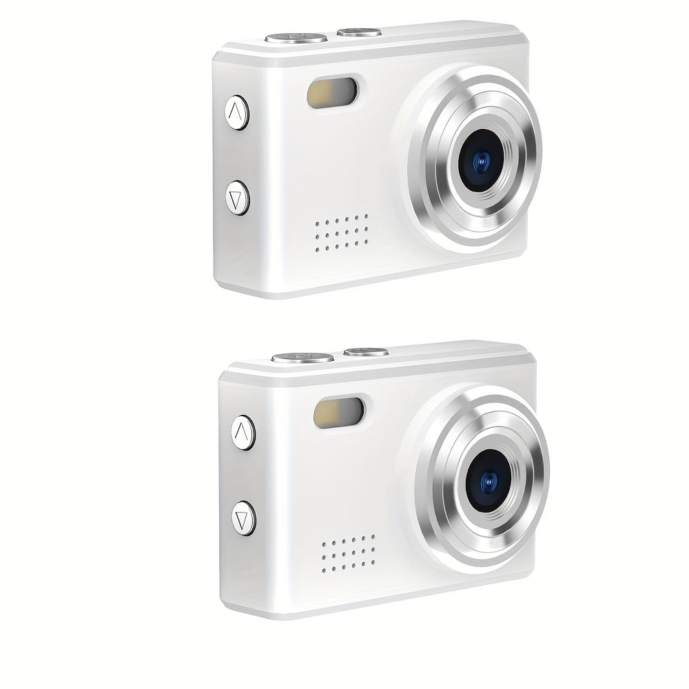 [Autofocus | 16x Zoom] 56MP Autofocus Mini Digital Camera, 16x Zoom | 2.8-inch Screen, 16GB SD Card, Shock-proof | Travel, Vlog, For Adults, Birthday Gifts For Friends And Beginners, Small Keychain Camera Lootquake LLC