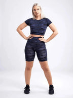 Short-Sleeve Crop Top - SJB-DIAMOND ELITES