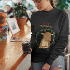 Reindeer Christmas Sweatshirt - Cozy Holiday Sweater | Femstylo - SJB-DIAMOND ELITES