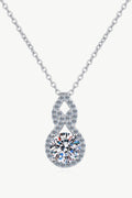 Carat Moissanite Pendant Necklace Pi-Mart
