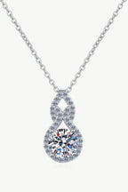 Carat Moissanite Pendant Necklace Pi-Mart
