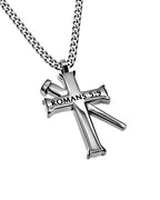 Established Silver Cross Necklace KingdomWear