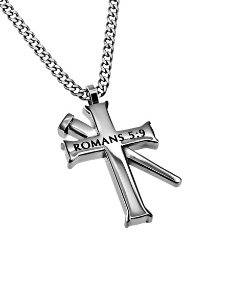 Established Silver Cross Necklace KingdomWear