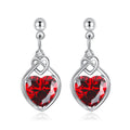 Heart-shaped Ruby Jewelry Suit Pi-Mart