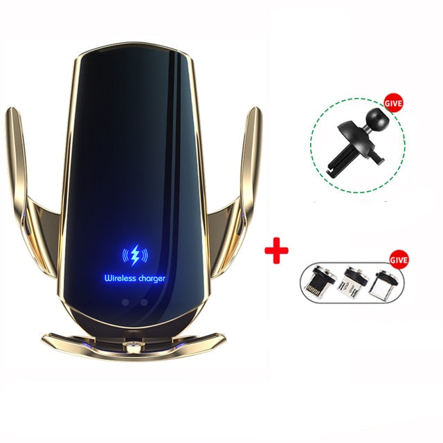 Magnetic Car Mount Wireless Phone Charger Holder - SJB-DIAMOND ELITES