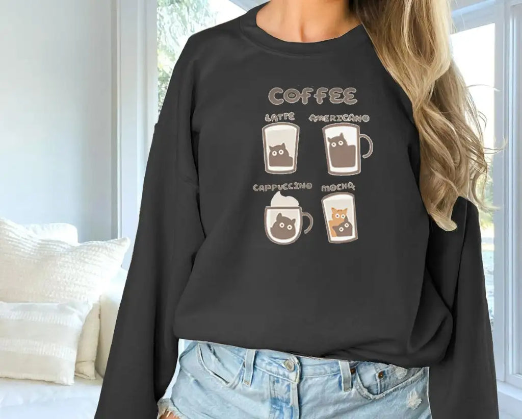 Women's Fashionable Solid Color Printed Long Sleeved Sweatshirt - SJB-DIAMOND ELITES