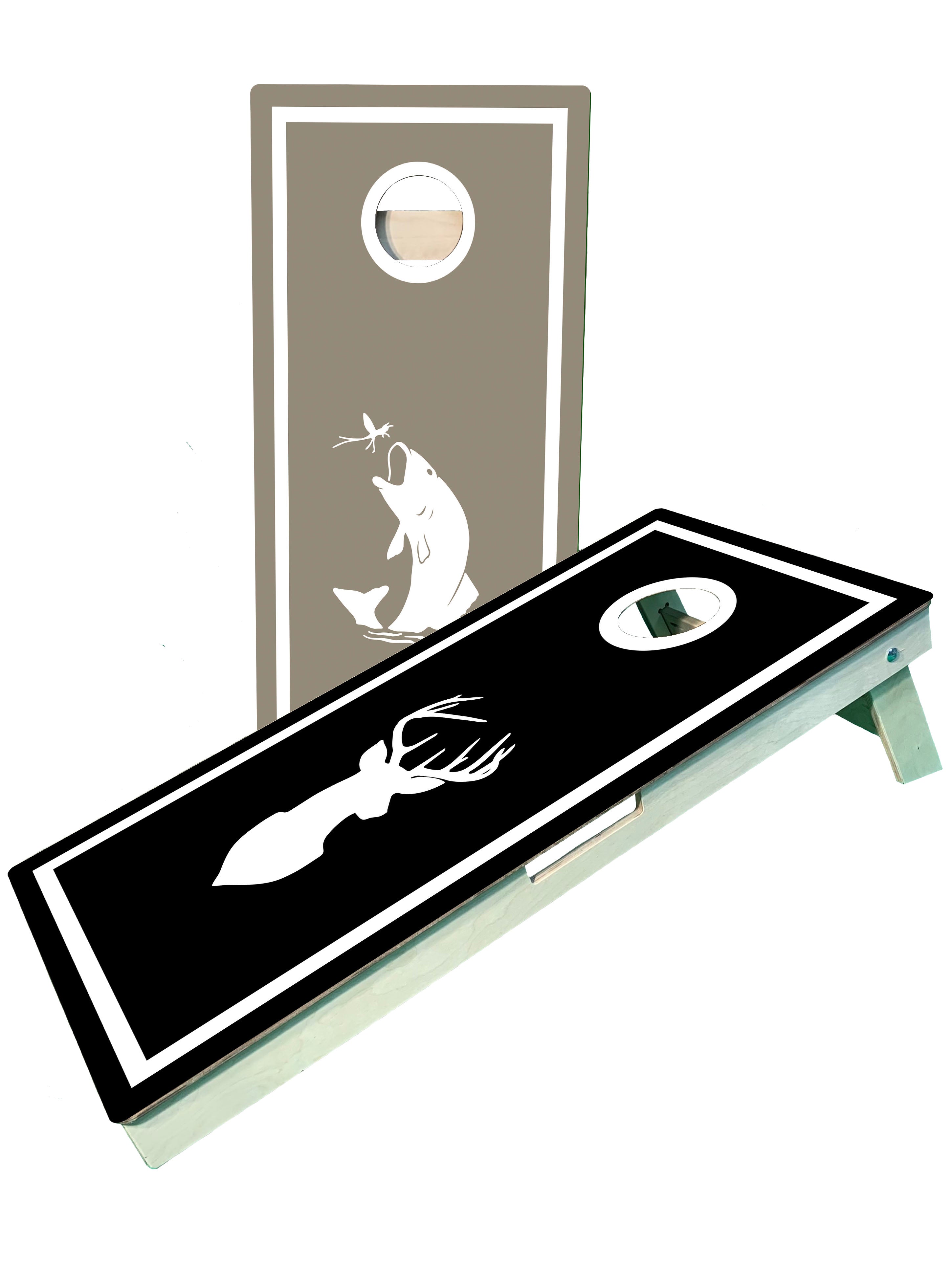 Hunting/Fishing Cornhole Boards - SJB-DIAMOND ELITES