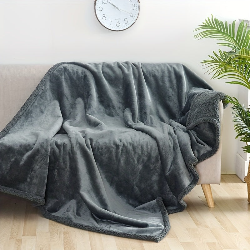 Ultimate Pet Pal Blanket - Soft, Stain-Resistant, Reversible Sherpa Fleece Furniture Protector with Machine Washable, Waterproof Polyester Fabric for Extra Small to Large Dogs and Cats - Easy Care, Durable, and Cozy Companion Lootquake LLC