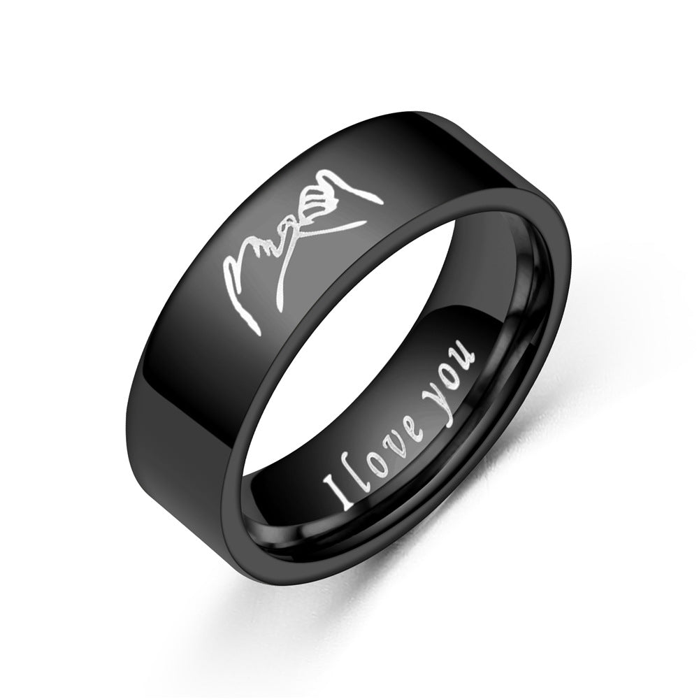 Tungsten Ring Pi-Mart