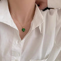 Colored Loving Heart Sweet Cool Necklace Light Luxury Minority Fashion Lootquake LLC