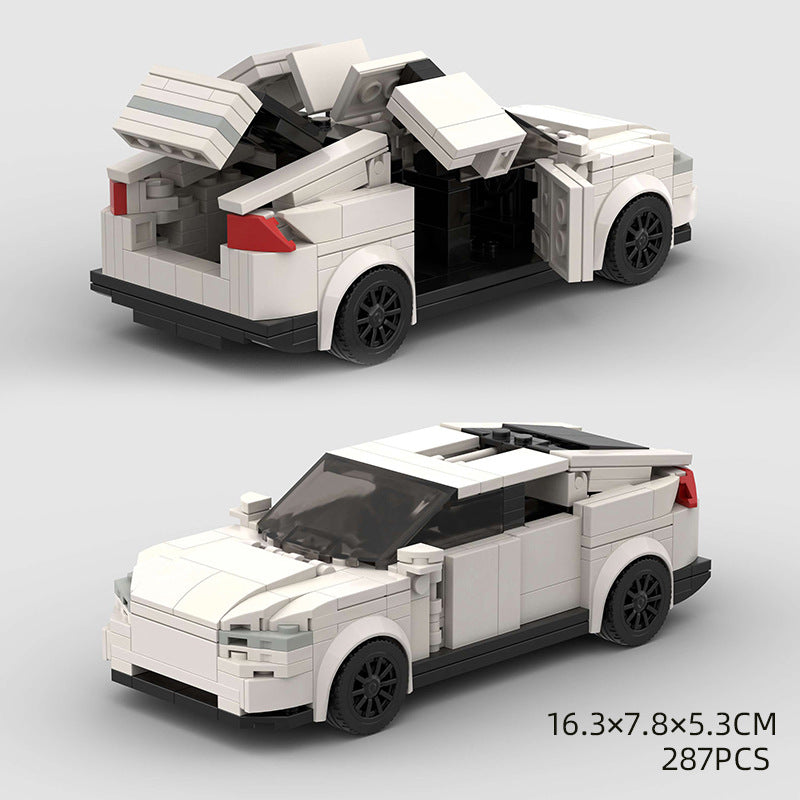 Children's Toys Car Model Sports Car And Small Particle Building Blocks MOC Educational Toys Pi-Mart
