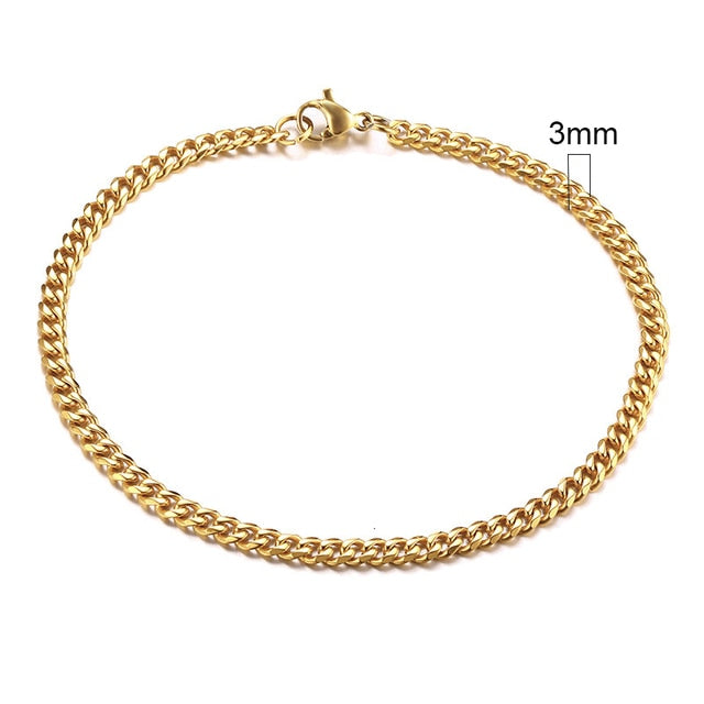 Vnox Men's Chunky Curb Chain Bracelet Pi-Mart