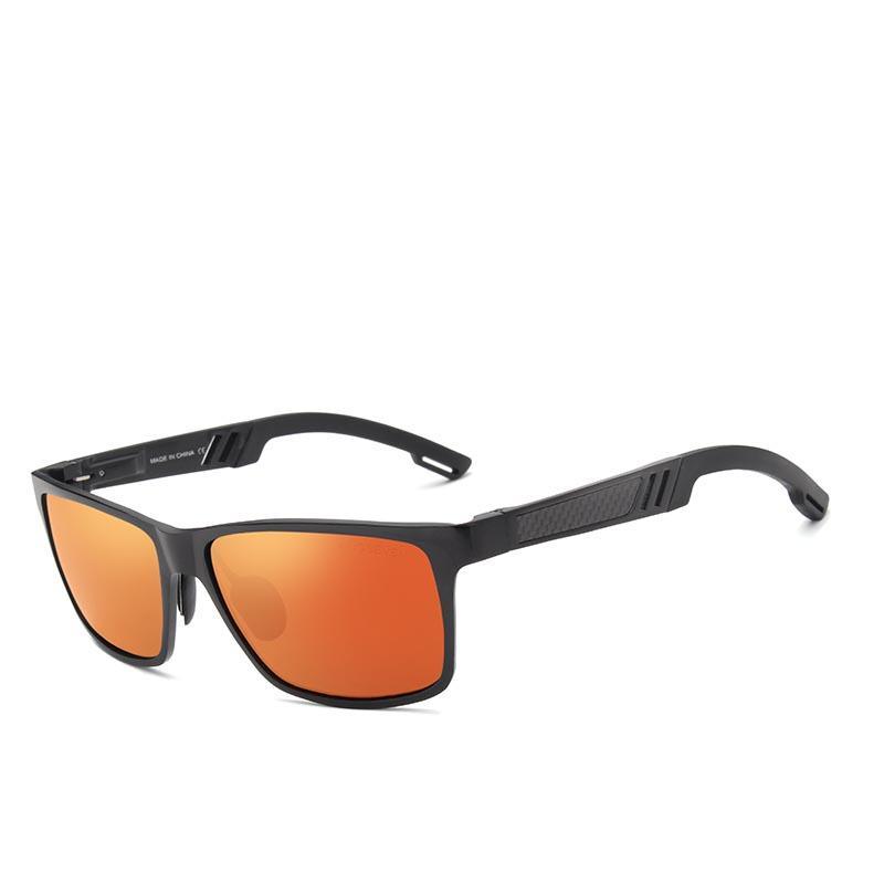 High Quality Luxury Aluminium Men Polarized Sunglasses Retro Modern Style For Sport Golf and Driving - SJB-DIAMOND ELITES