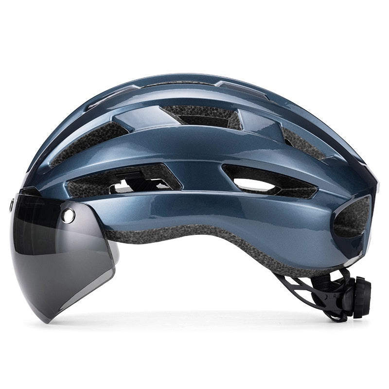 Magnetic Suction Goggles Unisex Mountain Highway Color Changing Cycling Bicycle Helmet Lootquake LLC