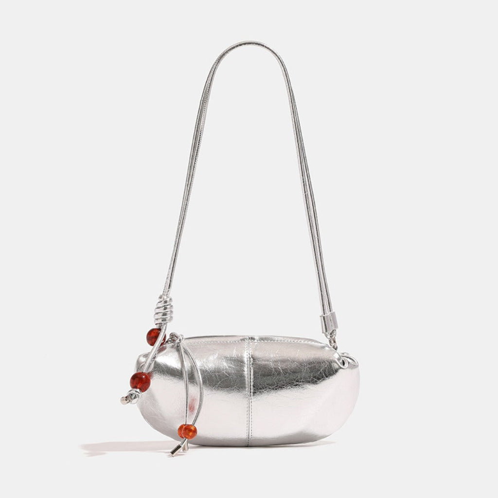 Small crossbody bag for women, metallic purse, armpit bag for women, fashion commuter shoulder crossbody bag - SJB-DIAMOND ELITES