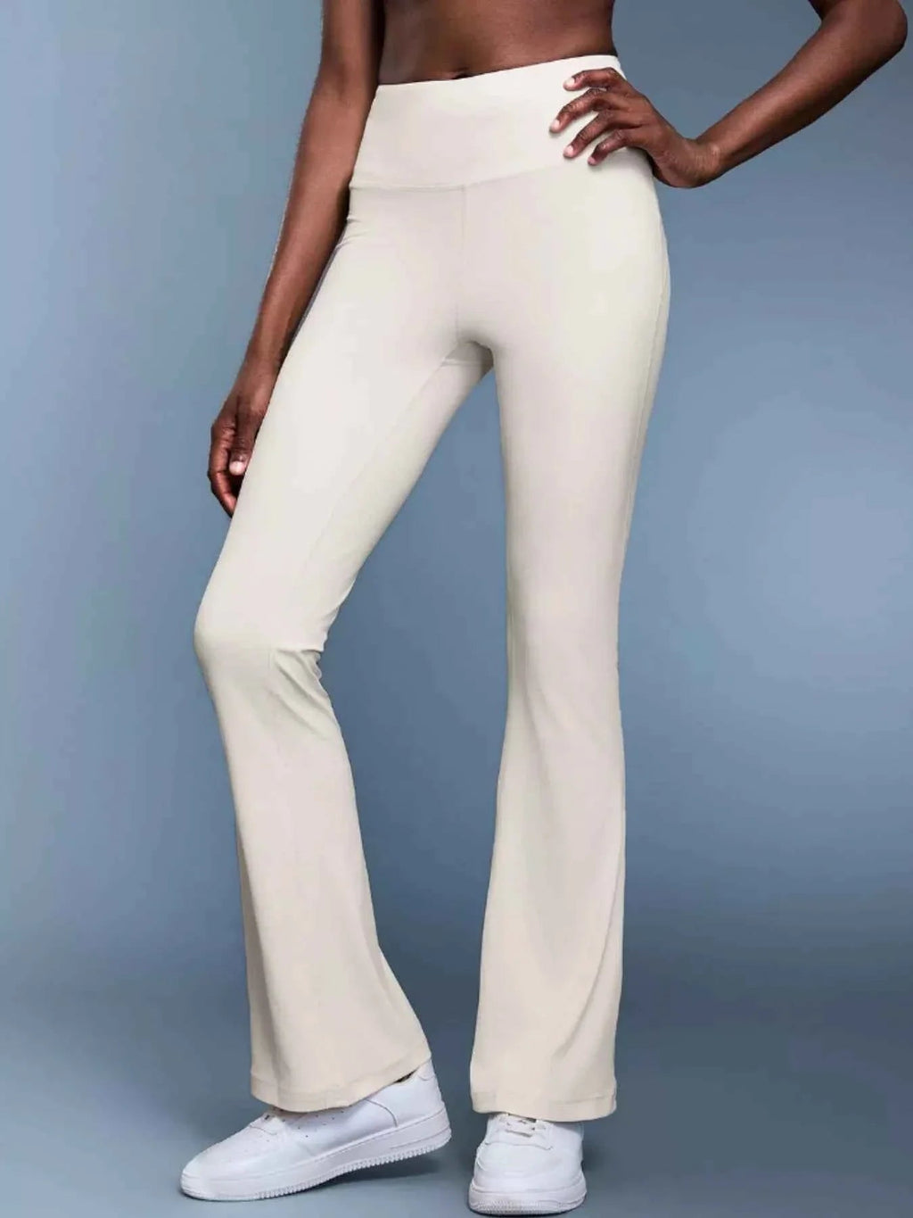 High-Waisted Flare Active Pants THRIXINE