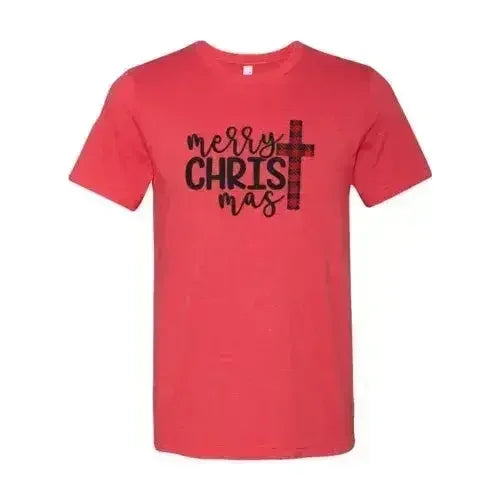 Merry Christmas Cross Shirt - SJB-DIAMOND ELITES