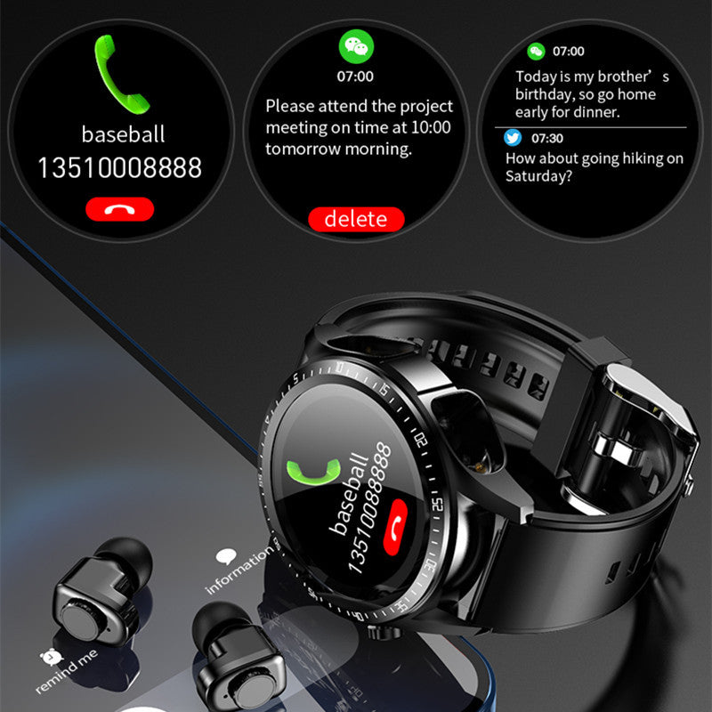 Multifunctional Two-in-one Separate Smart Bracelet Call Pi-Mart