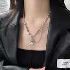 Ice Cracked Necklace - SJB-DIAMOND ELITES
