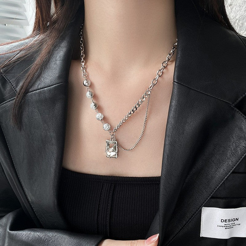 Ice Cracked Necklace - SJB-DIAMOND ELITES