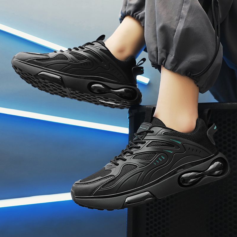 Fashion Cushion Shoes Men Outdoor Lightweight Breathable  Sneakers Casual Running Sports Shoes Pi-Mart