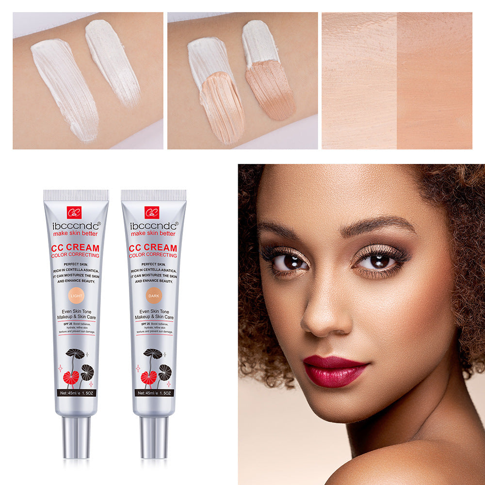 Moisturizing Correcting CC Cream Waterproof Anti-sweat Makeup Before Concealer Lasting Women Makeup Protect Skin Erborian Make Lootquake LLC