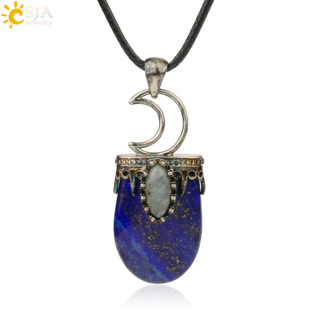 Natural Stone Antique Necklace Pi-Mart