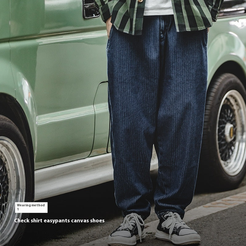 Casual Denim Tapered Jeans For Men Lootquake LLC