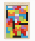 Children's Tetris Wooden Puzzle Pi-Mart