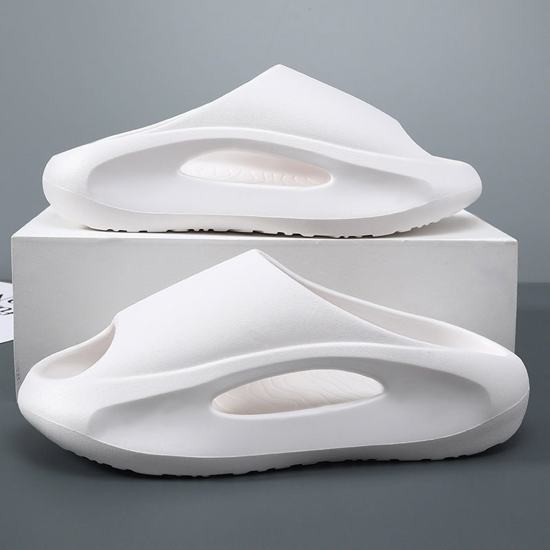 Ins Slippers Women Men Peep Toe Slipper Summer Hollow Unisex Sports Beach Shoes Pi-Mart