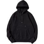 Terry Cloth Morandi Pullover Solid Color Hoodie
