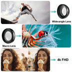 4K 48MP 16X Autofocus Digital Camera for Photography and Video, WiFi Enabled, 3" 180° IPS Flip Screen, Anti-Shake, Compact Vlogging Camera with 32GB Card and 2 Batteries Lootquake LLC