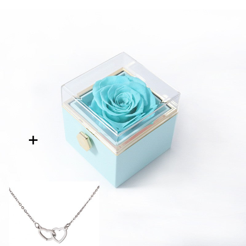 Acrylic Ring Box Valentine's Day Proposal Confession Pi-Mart